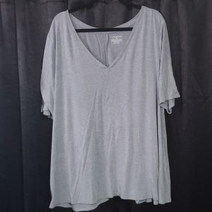 Plus Size Gray Tee